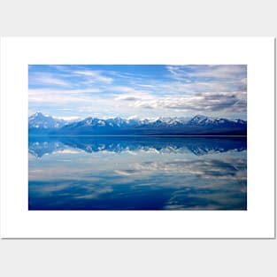 Lake Pukaki and Mount Cook Posters and Art